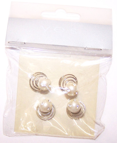 Edle curlies perle mit - 4x,
