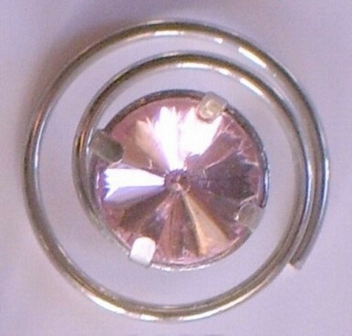 Curlie strass rosa mm - rosa,