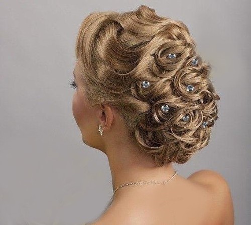 Kopfschmuck curlies strass - kopfschmuck,