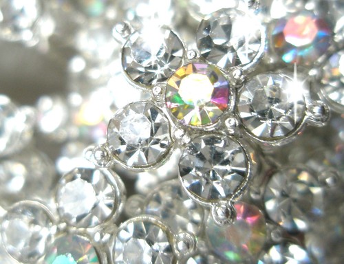 Curlies mädchen strass blumen - strass,
